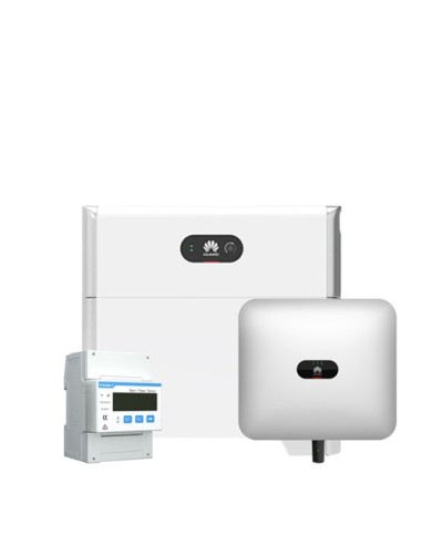 Three-phase storage system 8kW Huawei inverter + 1 LUNA2000 5kWh lithium battery + BMS