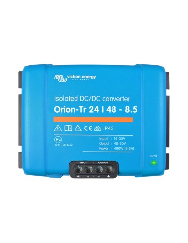 Orion-Tr DC-DC voltage converter Isolated 24/48-8.5A 400W Victron Energy - ORI244841110