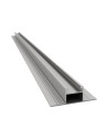 Profile in aluminum Contact flat slim 380mm fixing photovoltaic - PRT2264-38