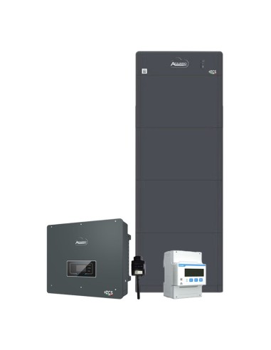 Three-phase storage system 15kW Zucchetti inverter + 4 HV ZBT 5K 5.12kWh lithium batteries