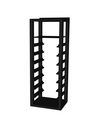 Rack cabinet for up to 8 H48050 Pylontech lithium battery modules - ZST-RACK-H1