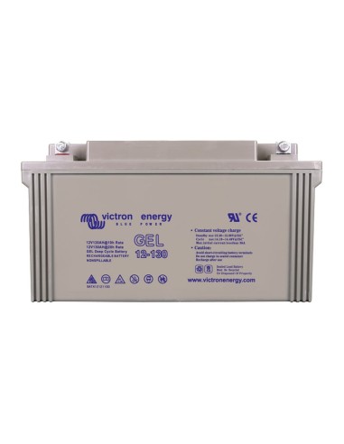 130Ah 12V GEL Deep Cycle battery Victron Energy - BAT412121104