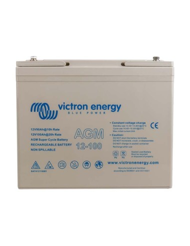 100Ah 12V AGM Super Cycle battery Victron Energy - BAT412110081