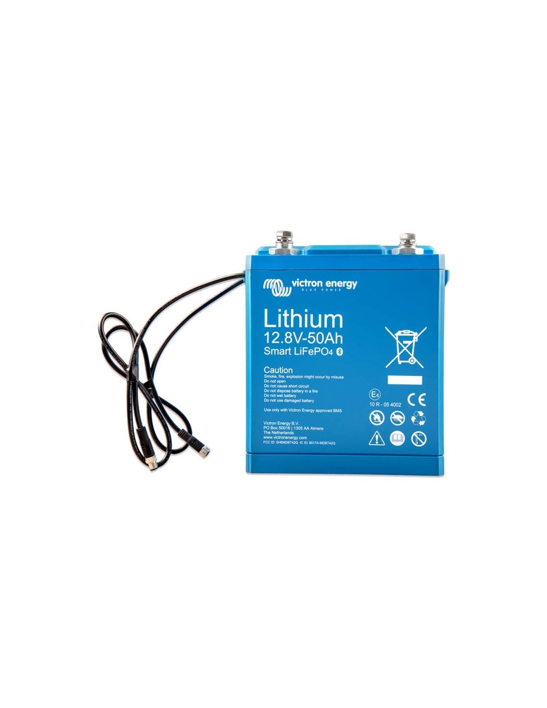 Lithium battery LFP 50Ah 12.8V Smart Victron Energy - BAT512050610