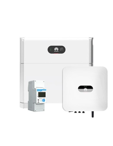 Single-phase storage system 2kW Huawei inverter + 1 LUNA2000 5kWh lithium battery + BMS