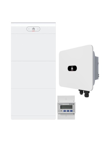 Three-phase storage system 25kW Huawei MB0 inverter + 3 LUNA2000 7kWh lithium batteries + BMS