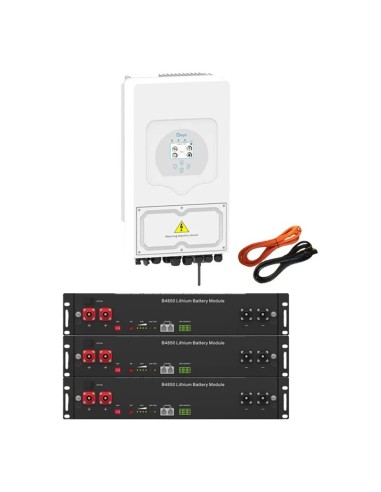 Sistema di accumulo monofase inverter 6kW SG03LP1 DEYE + 3 batterie al litio Dyness B4850 2.4kWh | PuntoEnergia Italia