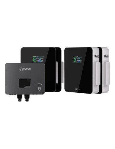 Off-Grid single-phase storage system 6kW IFL06 Renon Power inverter + 4 Xcellent 5.12kWh lithium batteries