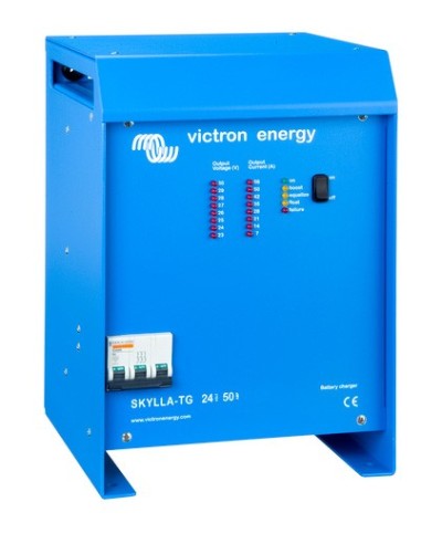 Caricabatterie 50A 24V Skylla-TG 24/50 (1+1) Victron Energy - SDTG2400503 | PuntoEnergia Italia