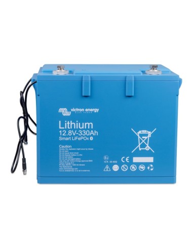 Batteria al litio LFP 330Ah 12.8V Smart Victron Energy - BAT512132410 | PuntoEnergia Italia