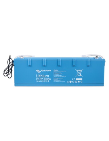 Batteria al litio LFP 100Ah 25.6V Smart Victron Energy - BAT524110610 | PuntoEnergia Italia