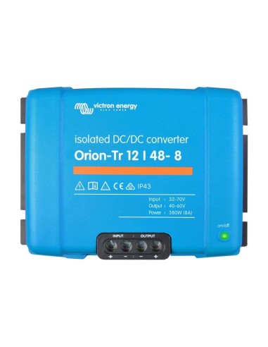 Convertitore di tensione DC-DC Orion-Tr Isolato 12/48-8A Victron Energy - ORI124838110 | PuntoEnergia Italia