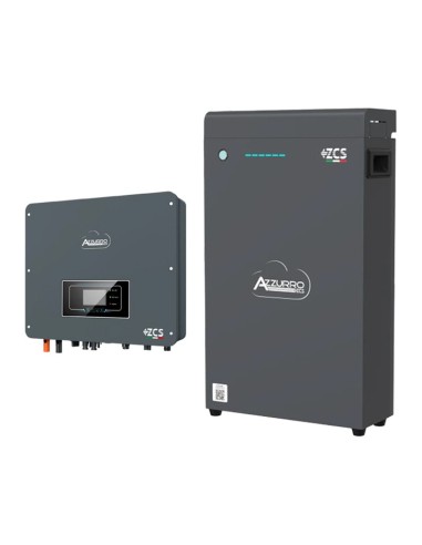 Single-phase storage system 3kW inverter Zucchetti + 1 LV ZSX5000 S 5.1kWh lithium battery