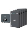 Single-phase storage system 5kW inverter Zucchetti + 4 LV ZSX5000 S 5.1kWh lithium batteries