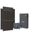 Kit fotovoltaico monofase 4050W inverter 3.68kW Zucchetti + 1 batteria al litio LV ZSX5000 S 5.1kWh | PuntoEnergia Italia