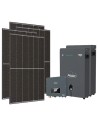 Kit fotovoltaico monofase 4050W inverter 3.68kW Zucchetti + 2 batterie al litio LV ZSX5000 S 5.1kWh | PuntoEnergia Italia