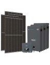 Kit fotovoltaico monofase 4500W inverter 4kW Zucchetti + 3 batterie al litio LV ZSX5000 S 5.1kWh | PuntoEnergia Italia