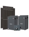 Kit fotovoltaico monofase 5400W inverter 5kW Zucchetti + 4 batterie al litio LV ZSX5000 S 5.1kWh | PuntoEnergia Italia