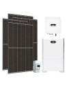 Kit fotovoltaico monofase 3600W inverter 3kW Huawei + 2 batterie al litio LUNA2000 5kWh | PuntoEnergia Italia