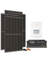 Kit fotovoltaico monofase 4050W inverter 3.6kW Solis + 1 batteria al litio Pylontech US5000 4.8kWh | PuntoEnergia Italia