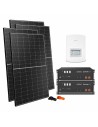 Kit fotovoltaico monofase 5100W inverter 5kW Solis + 2 batterie al litio Pylontech US5000 4.8kWh | PuntoEnergia Italia