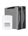 Single-phase storage system 3kW Solis inverter + 2 Weco 5k3 XP 5.3kWh lithium batteries