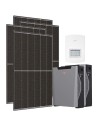 Kit fotovoltaico monofase 3600W inverter 3kW Solis + 2 batterie al litio Weco 5k3 XP 5.3kWh | PuntoEnergia Italia