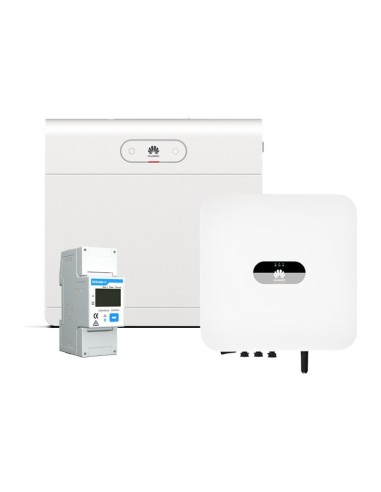 Single-phase storage system 6kW Huawei inverter + 1 LUNA2000 7kWh S1 lithium battery + BMS