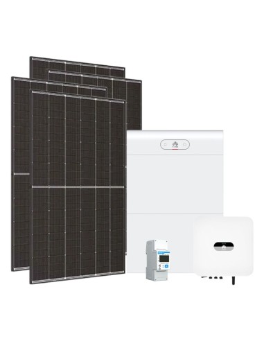 Kit fotovoltaico monofase 3045W inverter 3kW Huawei + 2 batterie al litio LUNA2000 7kWh S1 + BMS | PuntoEnergia Italia