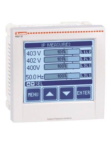 Medium voltage interface protection system CEI 0-16 Lovato - PMVF30