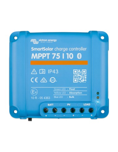 SmartSolar MPPT charge controller 75/10 75Voc 10A Victron Energy - SCC075010060R