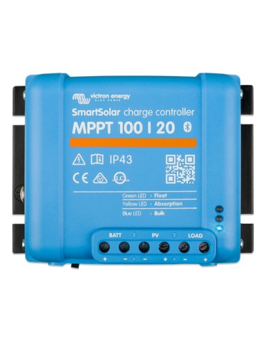 SmartSolar MPPT charge controller 100/20 100Voc 20A Victron Energy - SCC110020160R