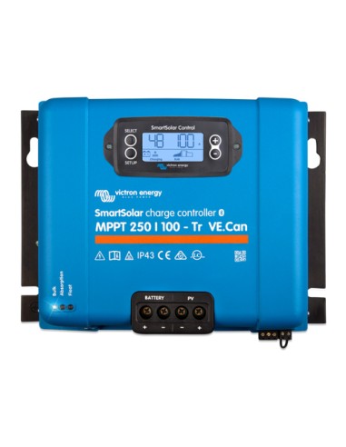 SmartSolar MPPT charge controller 250/100-Tr VE. Can 250Voc 100A Victron Energy - SCC125110412